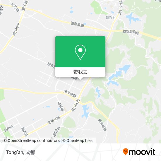 Tong’an地图