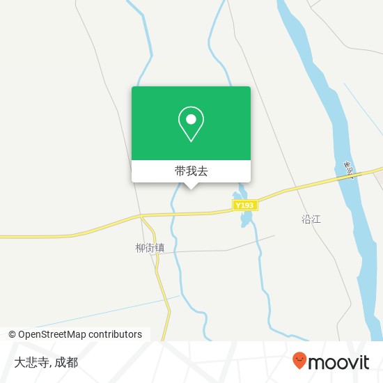 大悲寺地图