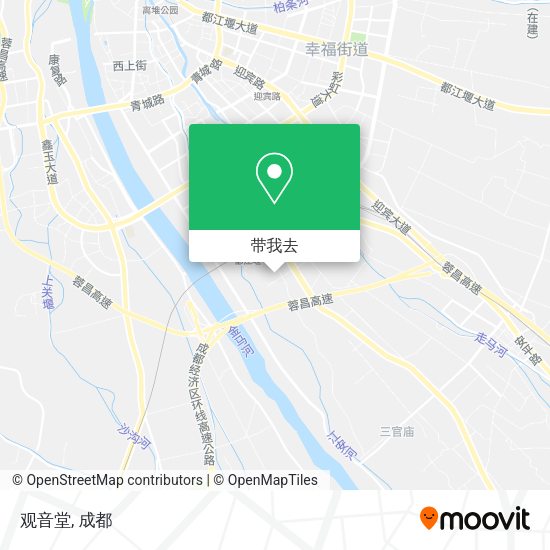 观音堂地图