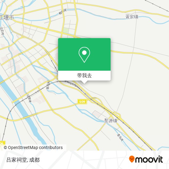 吕家祠堂地图