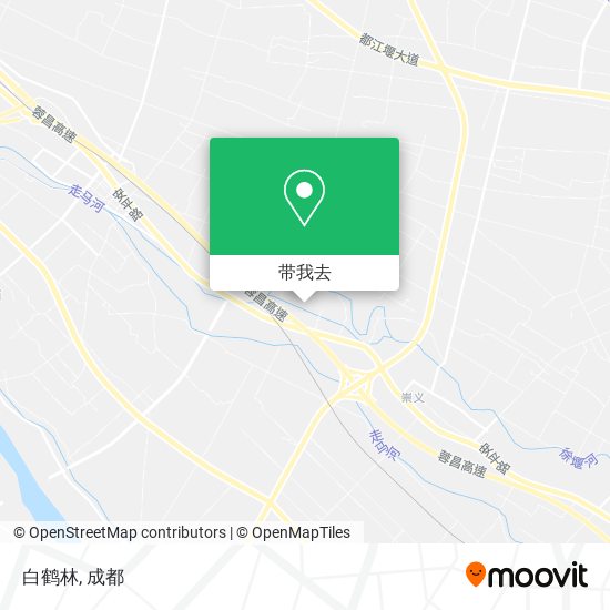 白鹤林地图