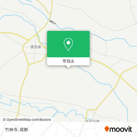 竹林寺地图
