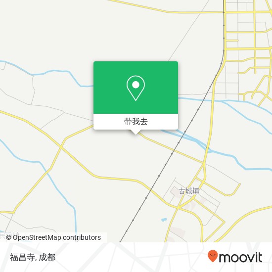 福昌寺地图