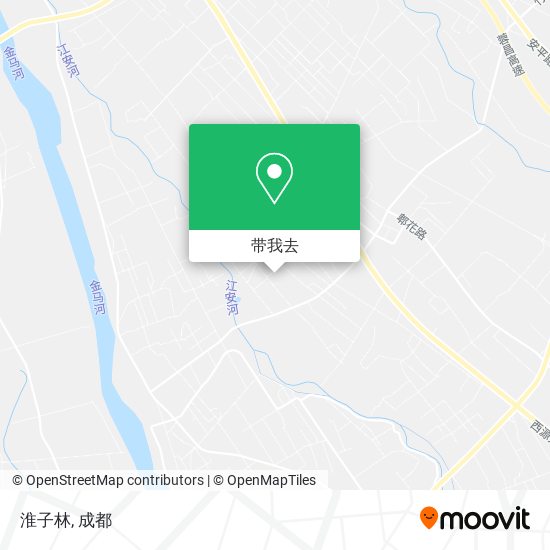 淮子林地图