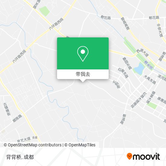 背背桥地图