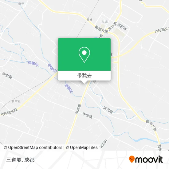 三道堰地图