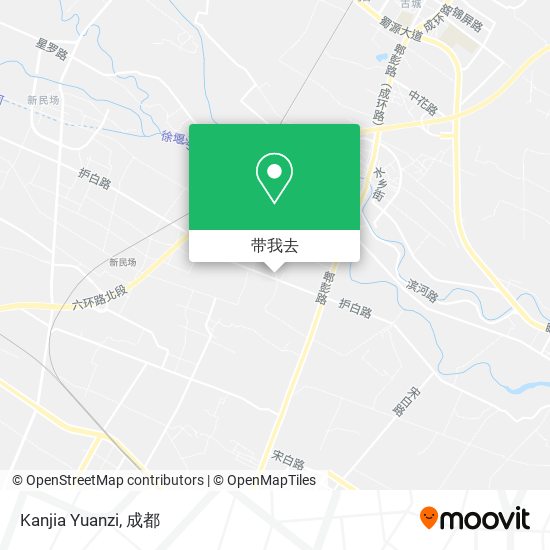 Kanjia Yuanzi地图