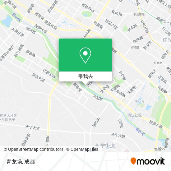 青龙场地图