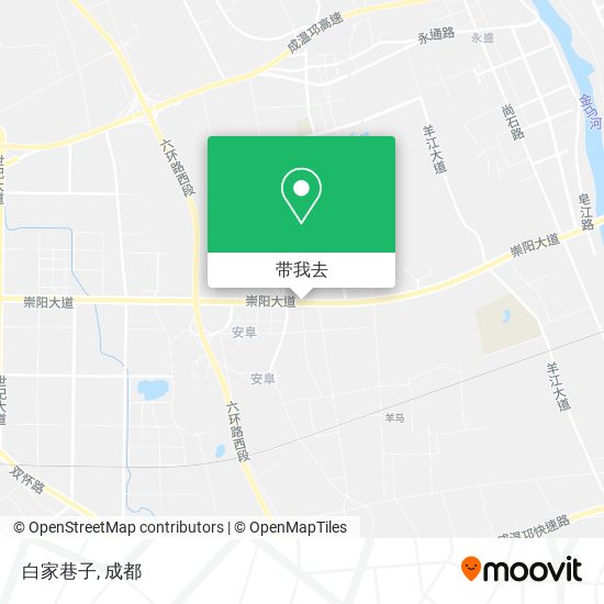 白家巷子地图