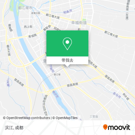 滨江地图