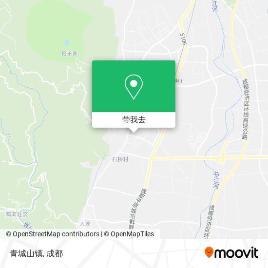 青城山镇地图