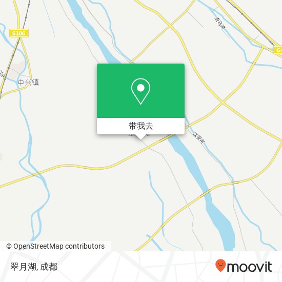 翠月湖地图