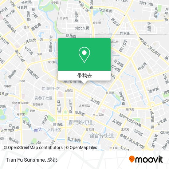 Tian Fu Sunshine地图
