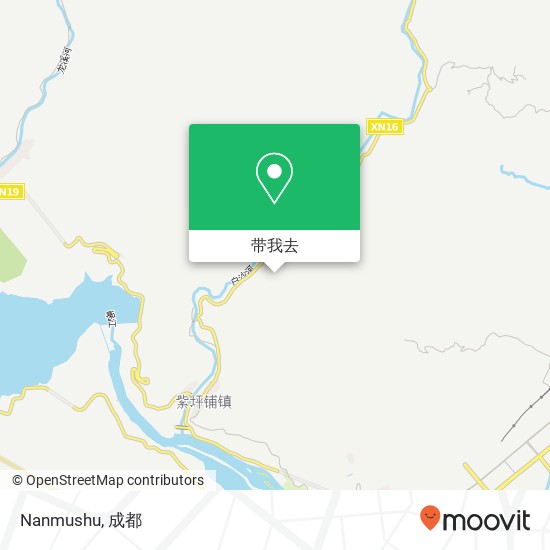 Nanmushu地图