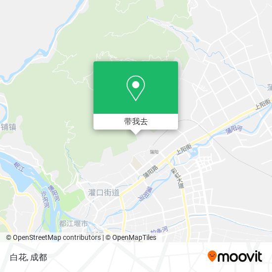 白花地图