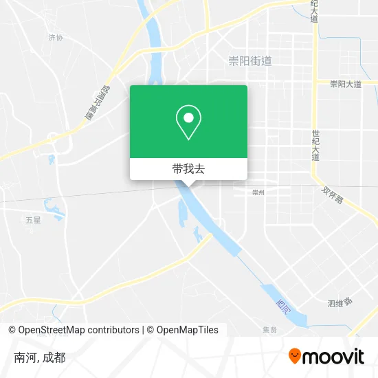 南河地图