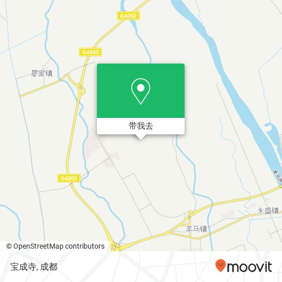 宝成寺地图