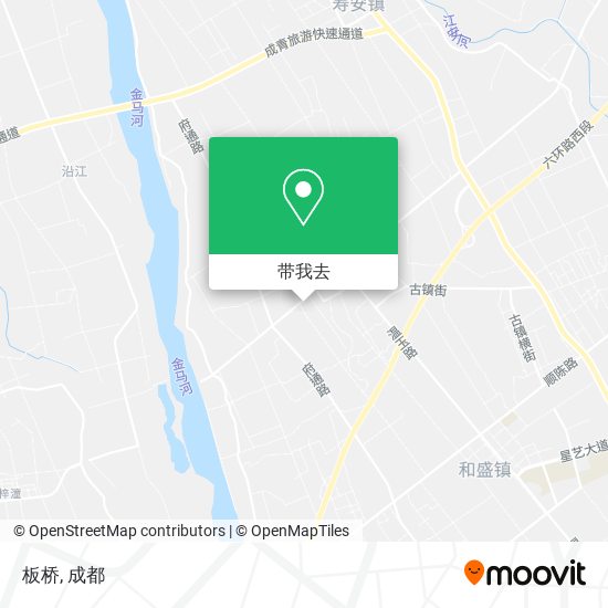 板桥地图