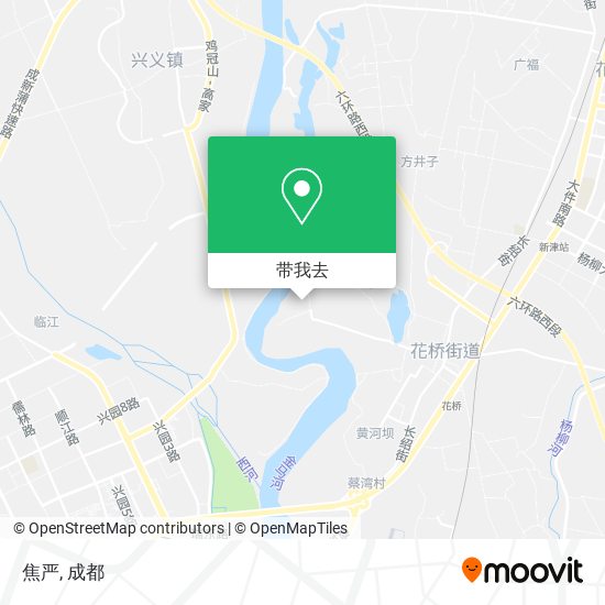 焦严地图