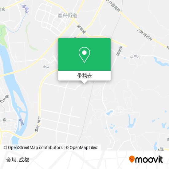 金坝地图