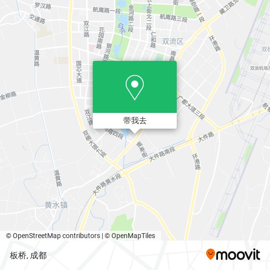 板桥地图