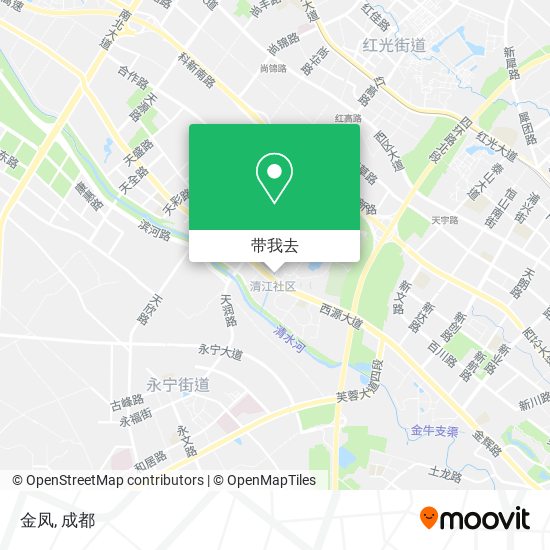 金凤地图