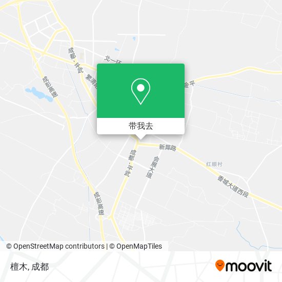 檀木地图