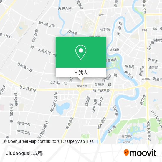 Jiudaoguai地图