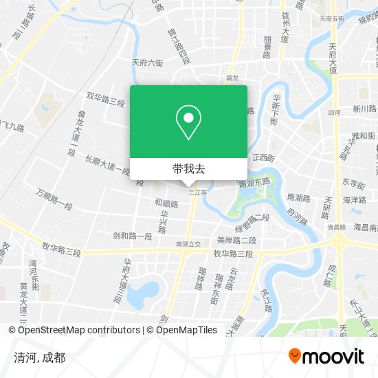 清河地图
