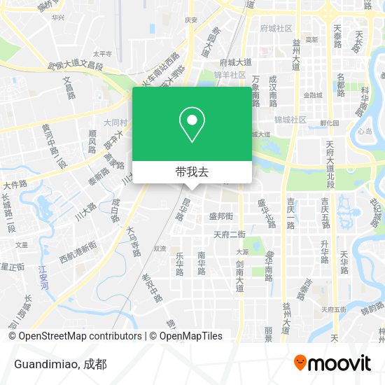 Guandimiao地图