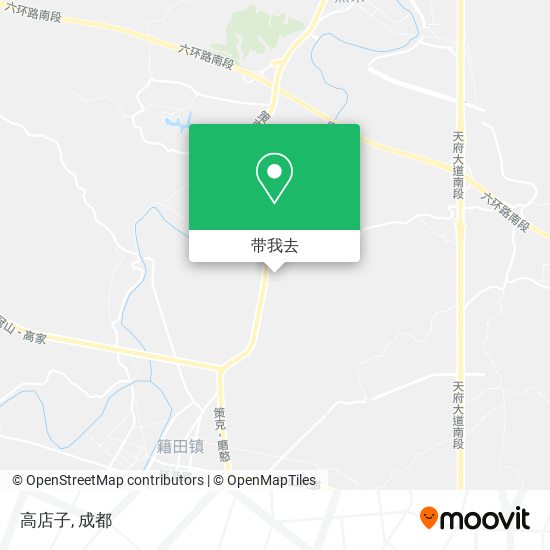 高店子地图