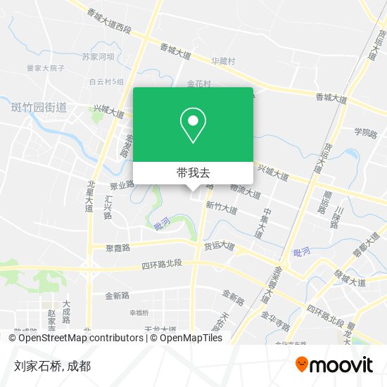 刘家石桥地图