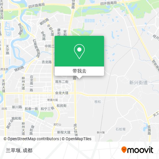 兰草堰地图