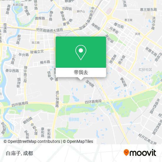 白庙子地图