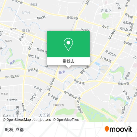毗桥地图