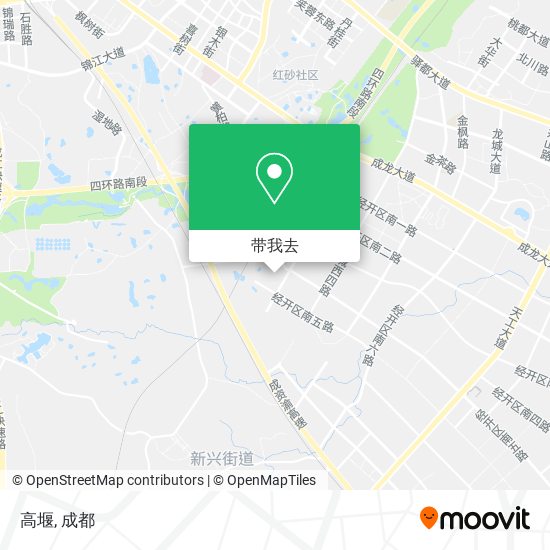 高堰地图