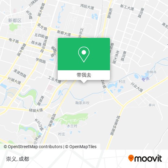 崇义地图