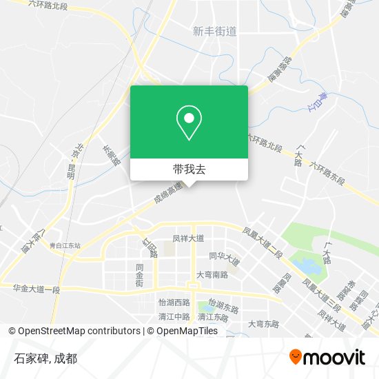石家碑地图