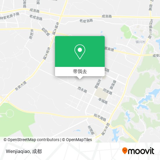 Wenjiaqiao地图