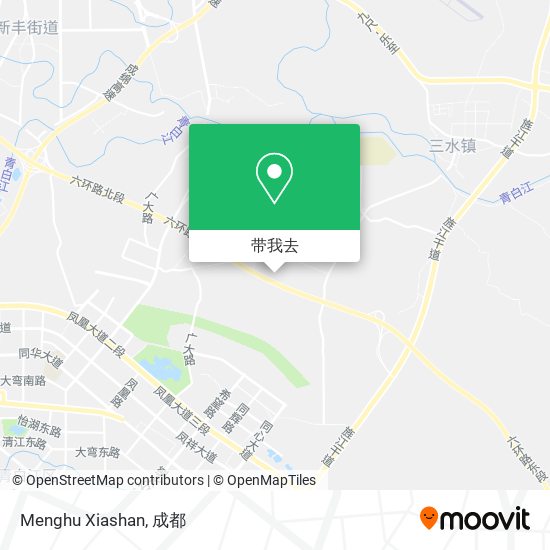 Menghu Xiashan地图