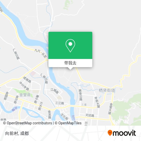 向前村地图