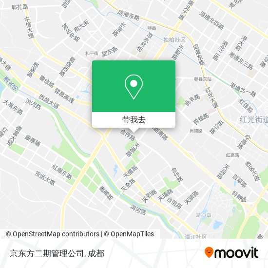 京东方二期管理公司地图