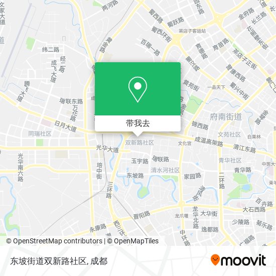 东坡街道双新路社区地图