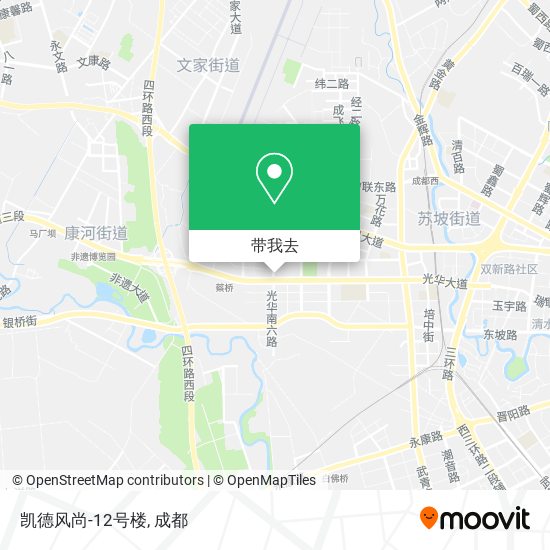 凯德风尚-12号楼地图