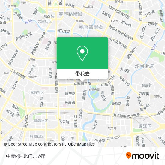 中新楼-北门地图