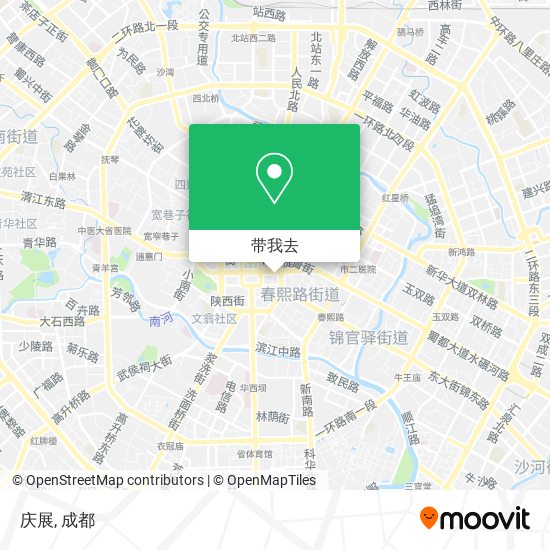 庆展地图