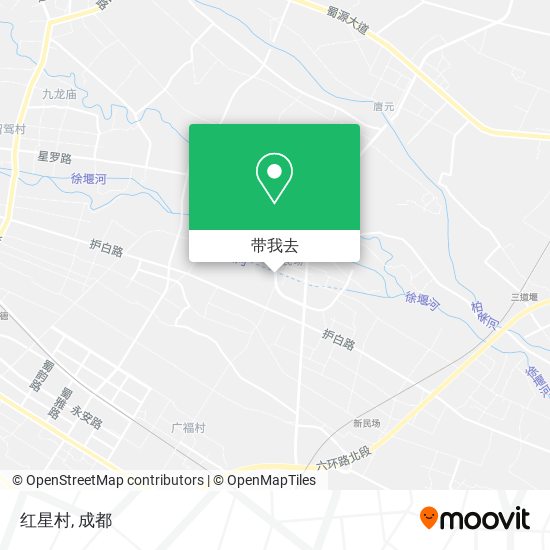 红星村地图