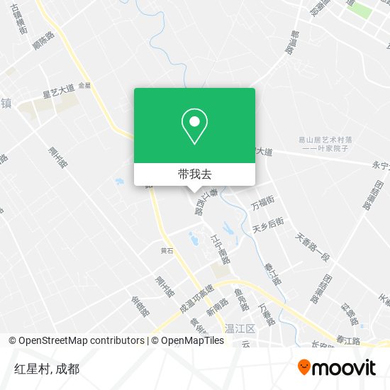 红星村地图