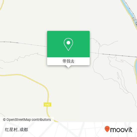 红星村地图