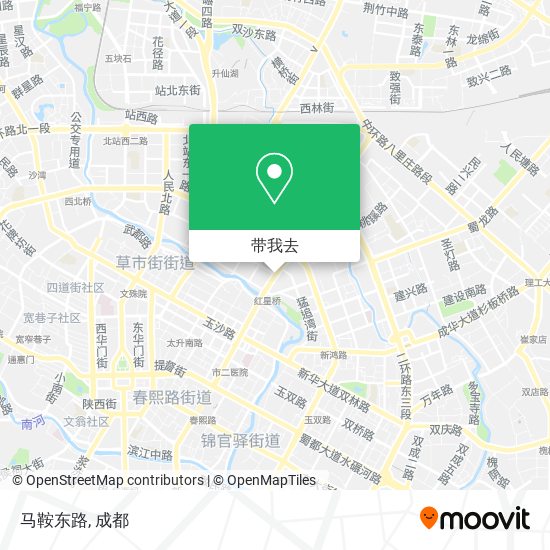 马鞍东路地图